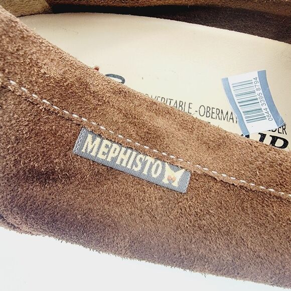 Mephisto Mens Alexis Brown Suede Loafers Size 10.5 Medium (D, M) - Picture 13 of 13
